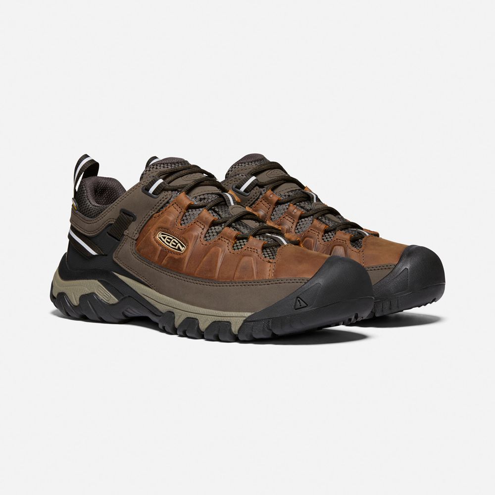 Keen Outdoor Ayakkabı Erkek Kahverengi - Targhee Iii Waterproof - Türkiye SBKY25604